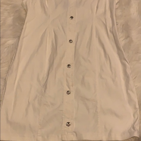 Button Mini Dress - Picture 2 of 2